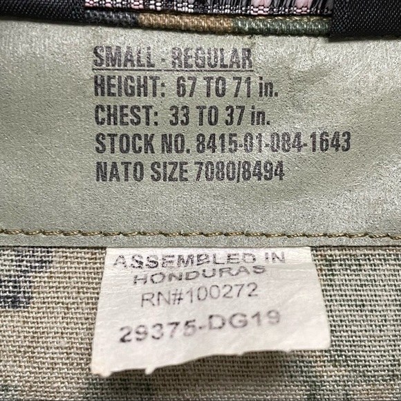 Tru-Spec Digital Camouflage Shirt Jacket Mens Camo Combat Military Sz S Regular. - Picture 5 of 11